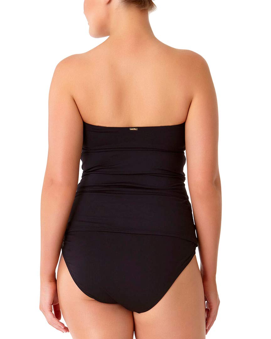 Anne Cole Women's Plus-Size Twist Front Bandeau Tankini Swim Top - Image 2